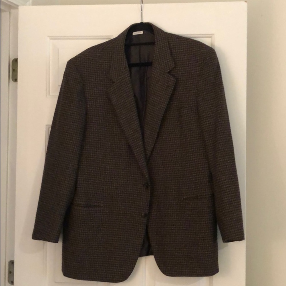 Cashmere Brioni Palatino Houndstooth Sportcoat